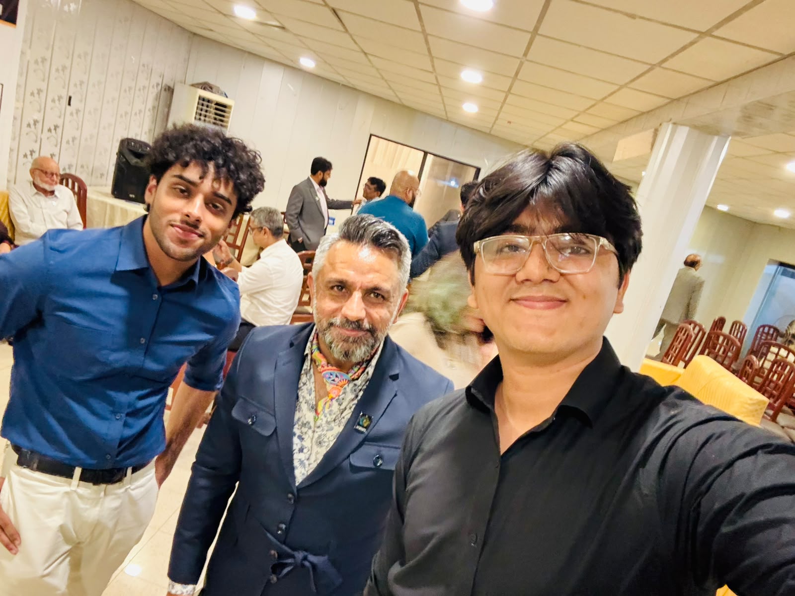 Emkan AI Founders Connecting with Industry Leaders